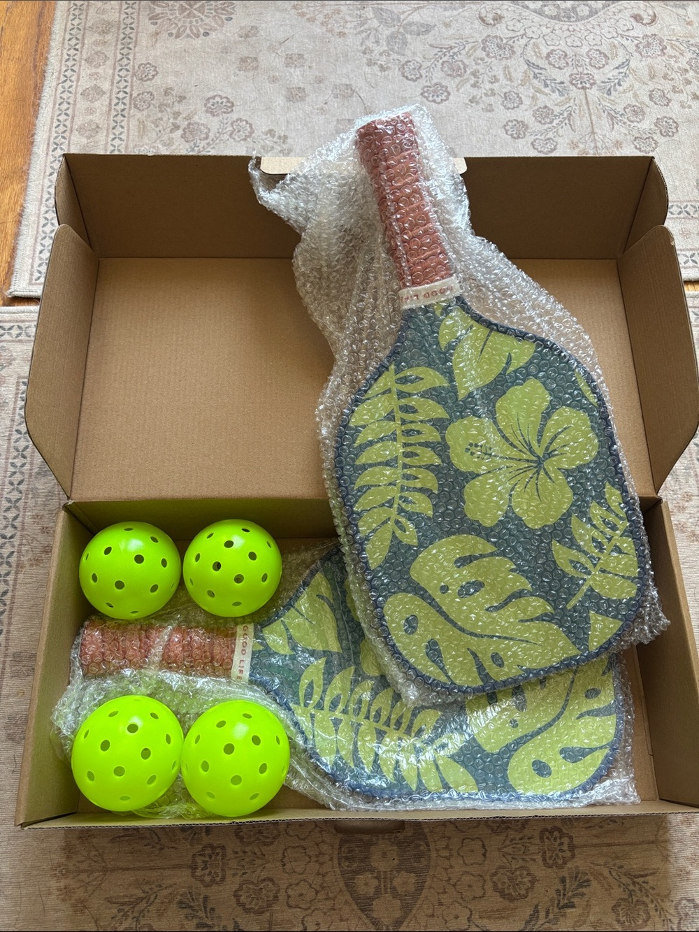NEW Aloha Collection Waipi’o Pickleball Set Court - Picture 9 of 12
